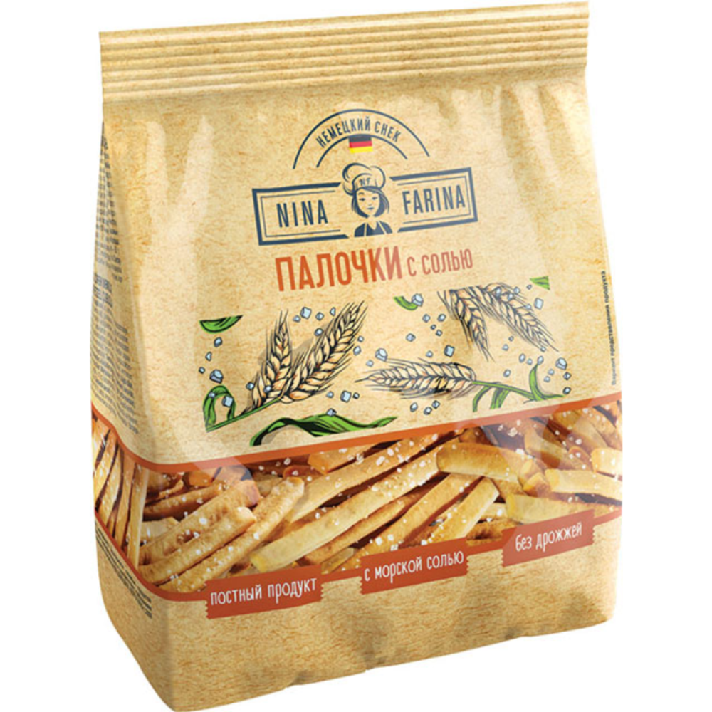 Палочки Nina Farina с солью 145 гр