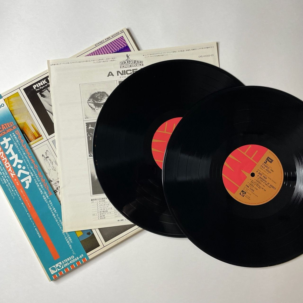 Винтажная виниловая пластинка LP Pink Floyd A Nice Pair (Japan 1978) (Obi) The Gnome