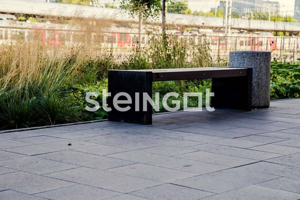 Тротуарная плитка Steingot Плато Серый толщина 80 мм