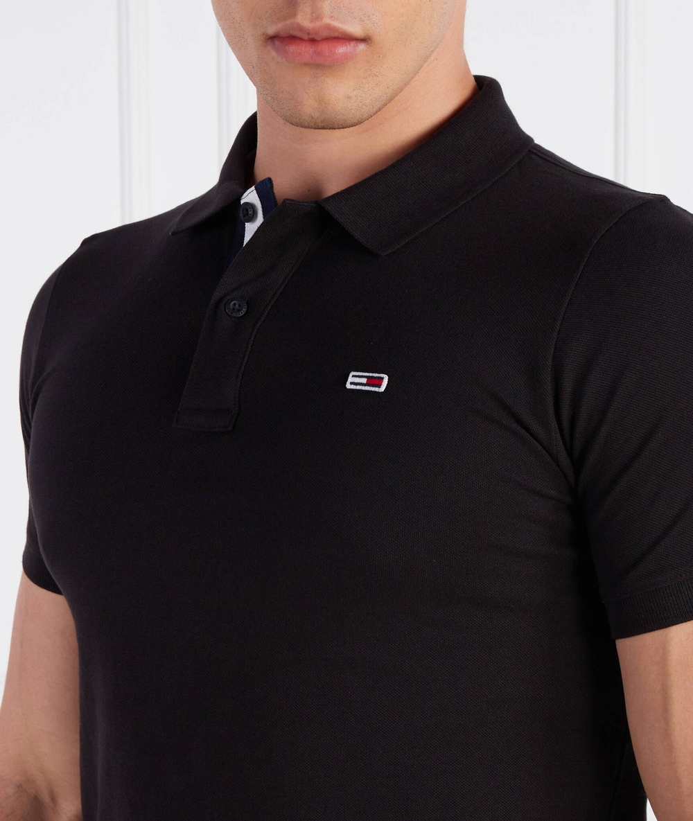 Поло Tommy Jeans - черный(DM0DM15370)