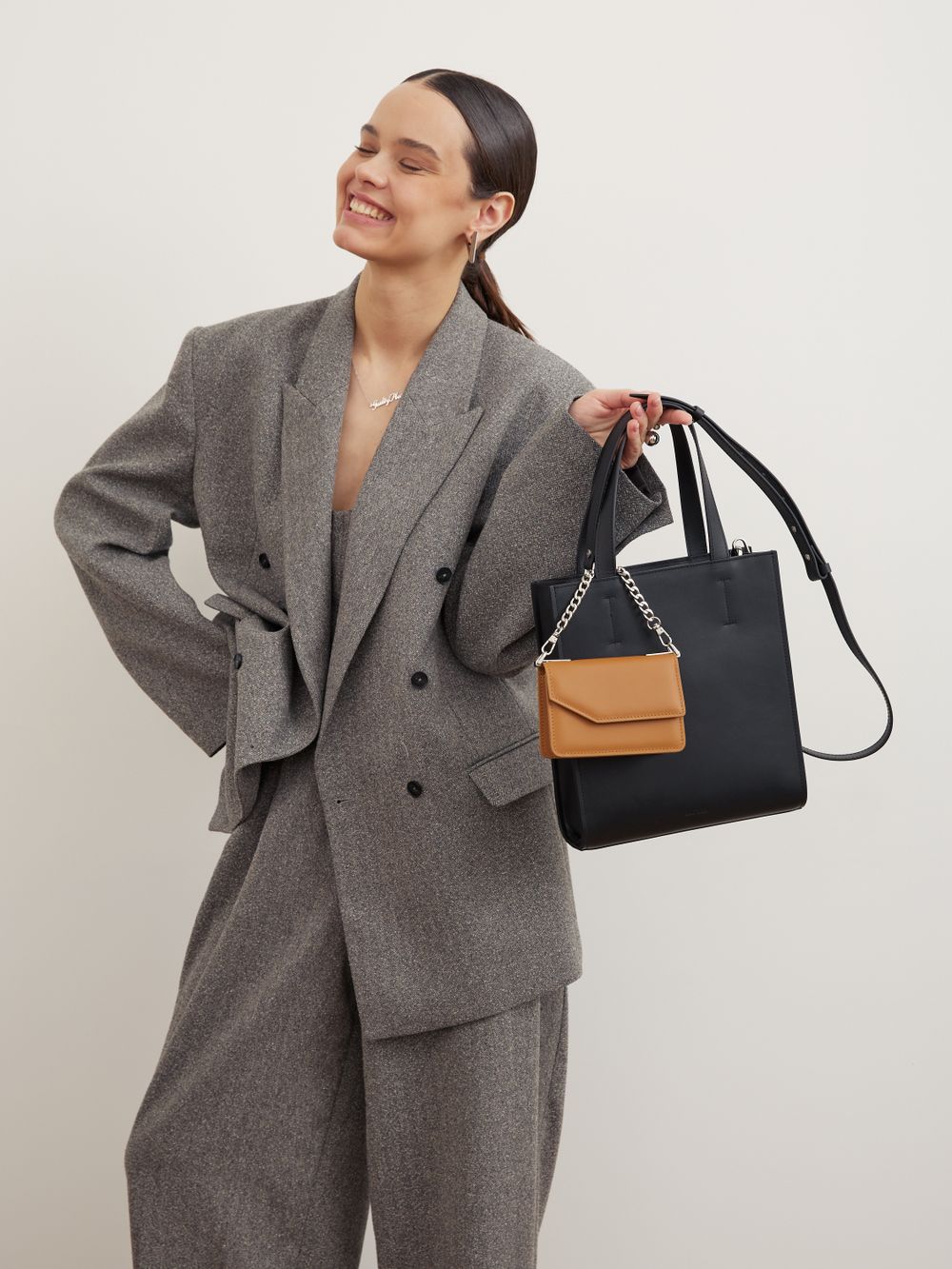 ШОППЕР МАЛЕНЬКИЙ ЧЕРНЫЙ