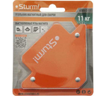 УГОЛЬНИК МАГНИТНЫЙ ДЛЯ СВАРКИ ВЕС ДО 11 КГ STURM! 6001-3-11