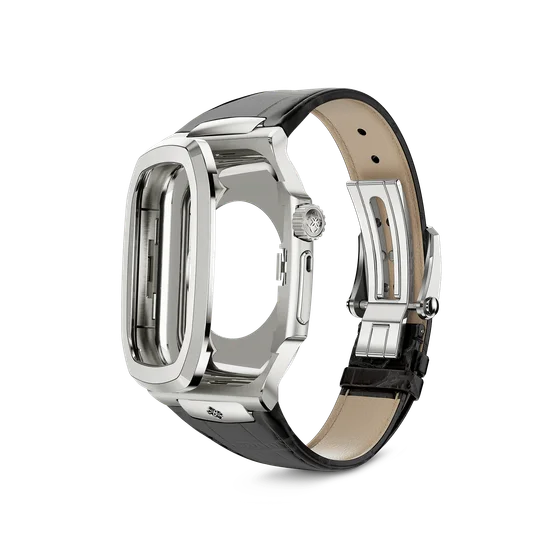 Корпус для Apple Watch ROYAL45 - Silver Leather