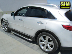 Дефлекторы боковых окон SIM для Infiniti FX (2008-2013) арт.SINFX350932