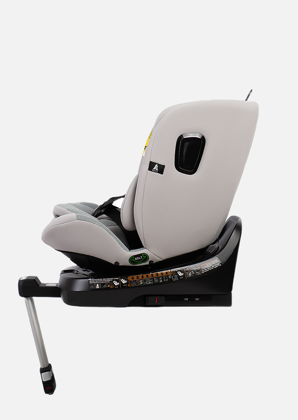 Peppy Автокресло UNOfix grey серый 0-36