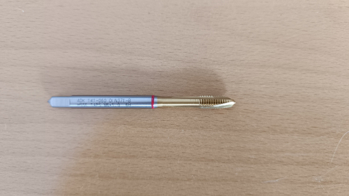 Метчик машинный М6 DIN371-B 6H HSSE TiN Red box ADK141-060