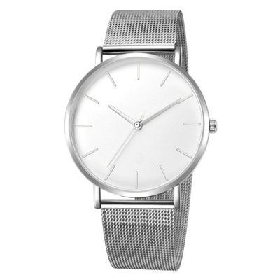 Часы наручные кварцевые на металлическом браслете, серебристый W5012200-11