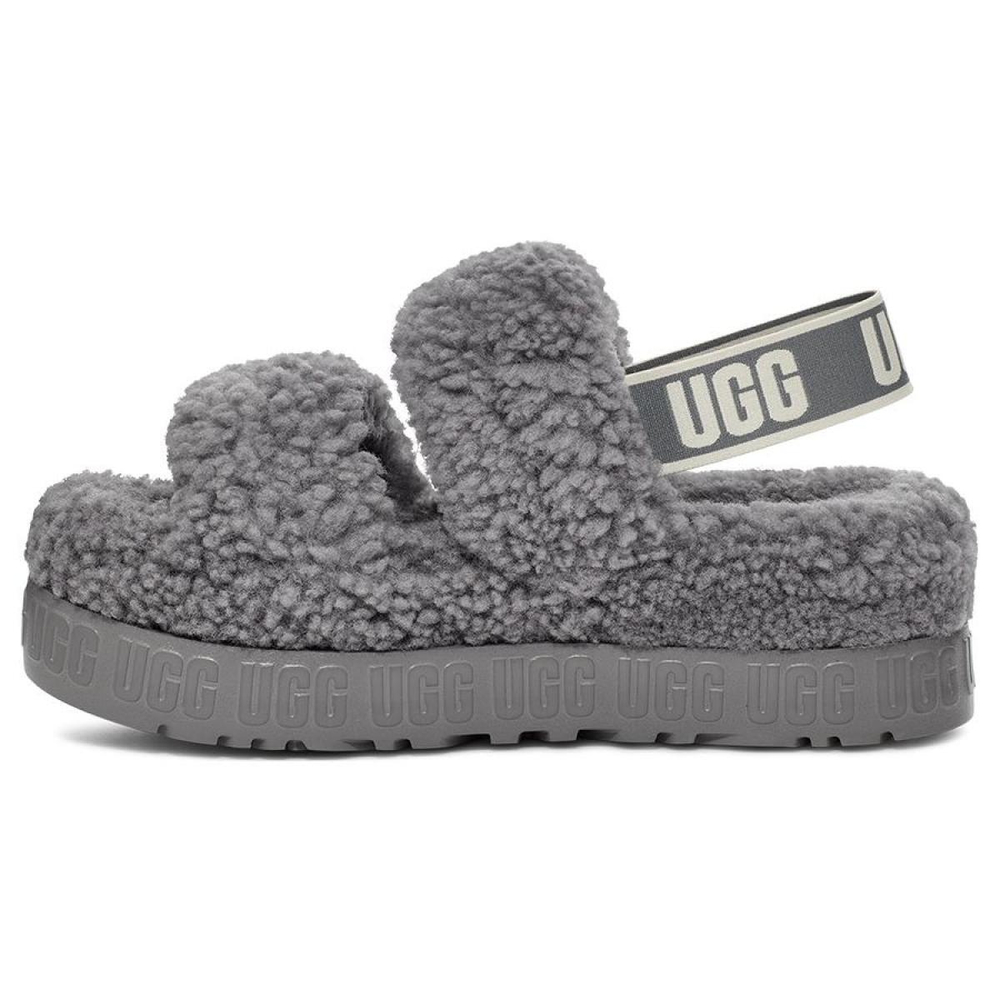 Шлепанцы и сланцы UGG Fluff, 1120876-LGH