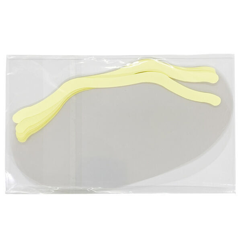 Одноразовый защитный экран для лица на липкой ленте Seven Star Hair Dye Protection For Forehead, 5шт