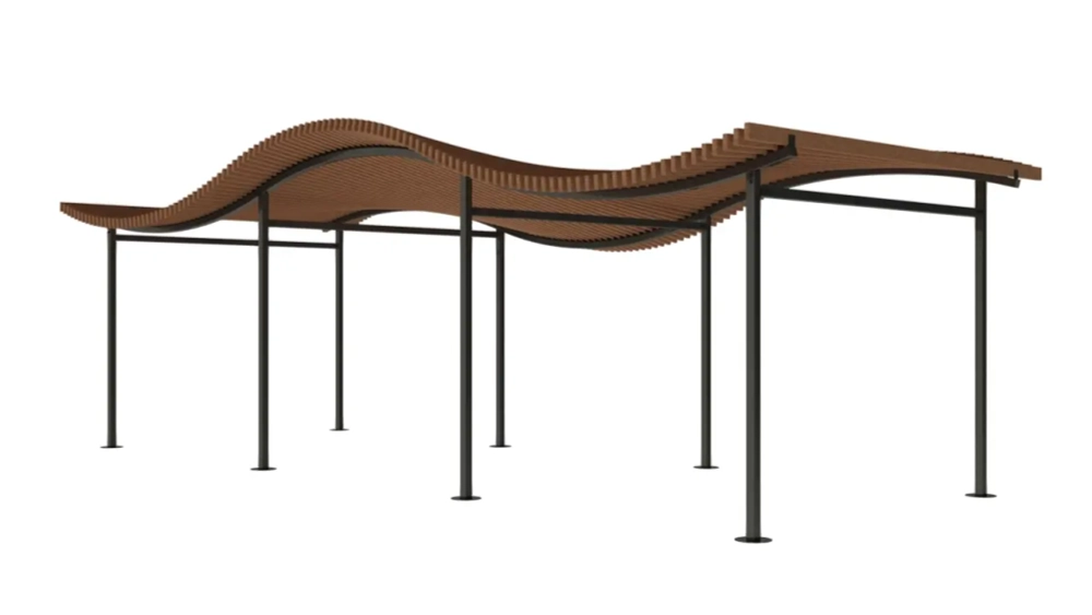 Навес волна SK00153