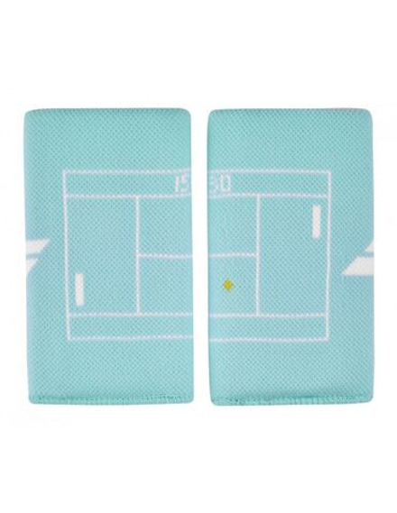 Напульсник теннисный Babolat Reversible Jumbo Wristband - небесный