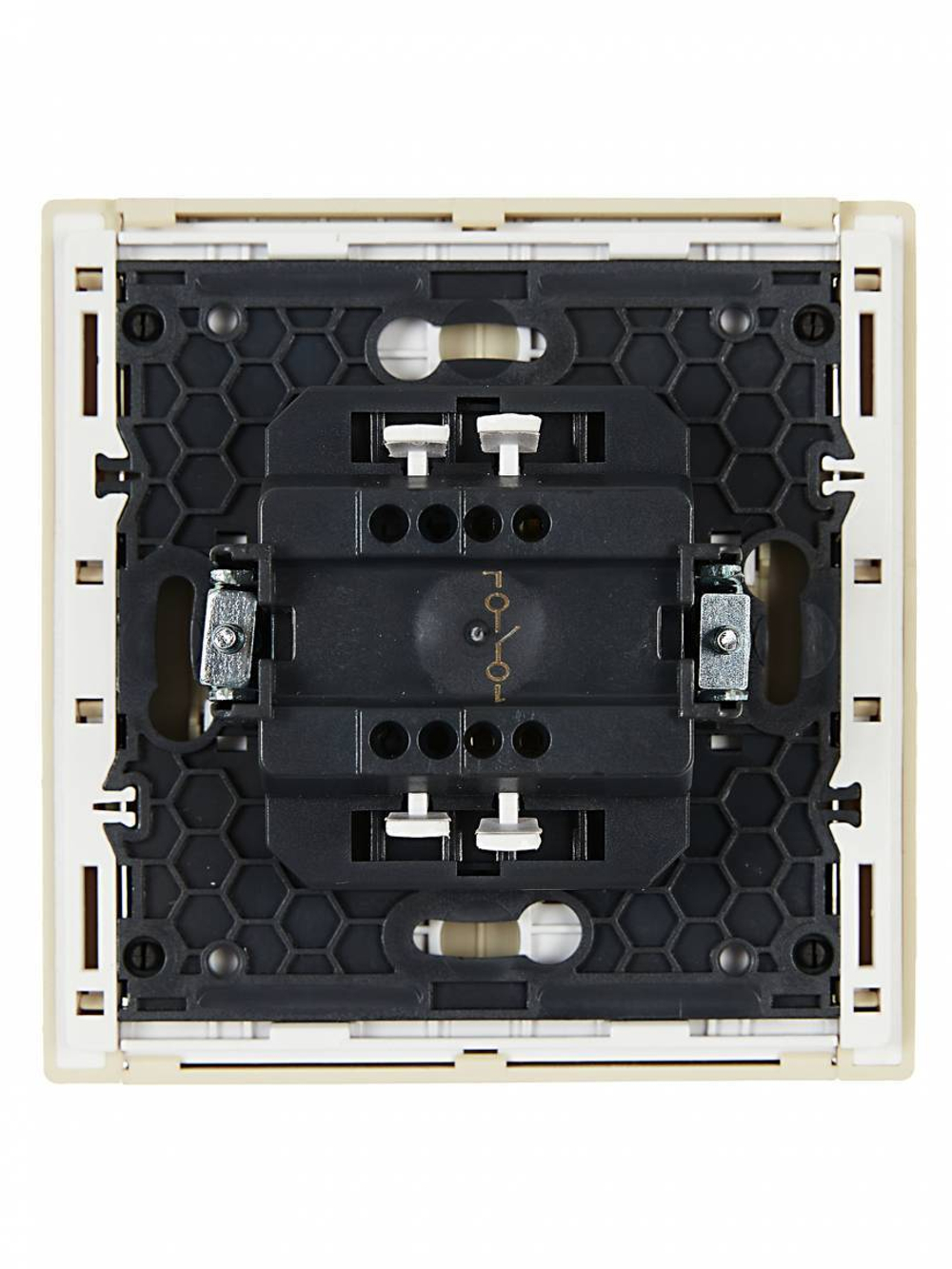 FORTE&PIANO Выключатель 1-клавишный 10А FP401 ваниль IEK