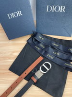 Двухсторонний ремень Montaigne Avenue из мягкой телячьей кожи