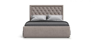 Кровать BOSS CLASSIC велюр Monolit латте