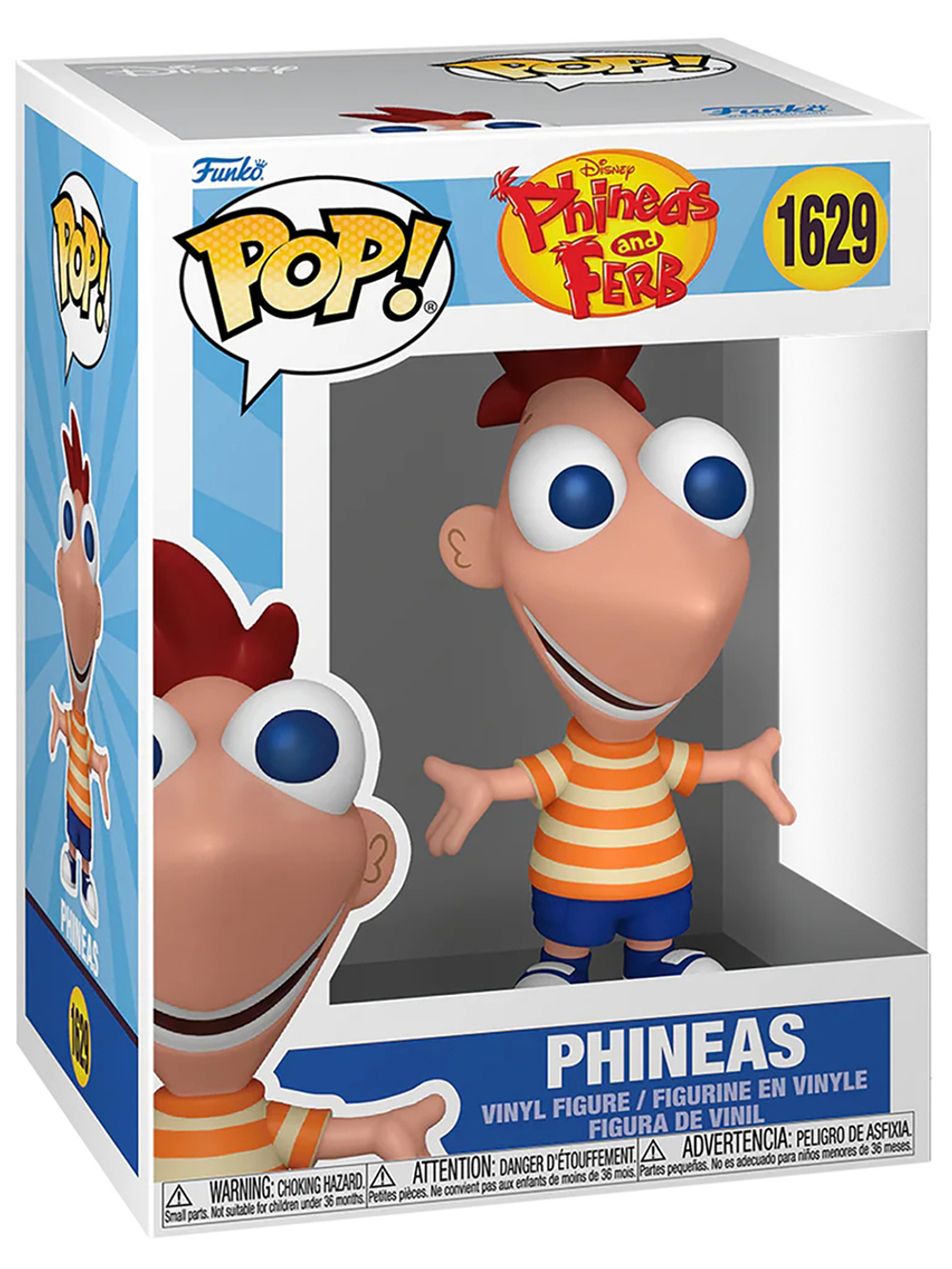 Фигурка Funko POP! Disney Phineas and Ferb Phineas (1629) 86693
