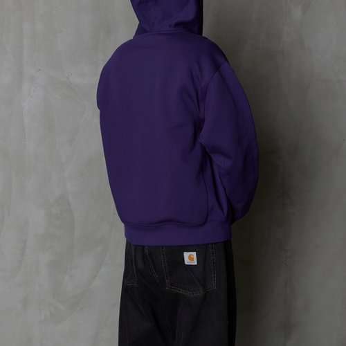 Толстовка мужская Carhartt WIP Hooded American Script Jacket артикул:I033063_aura - купить в магазине Дайс