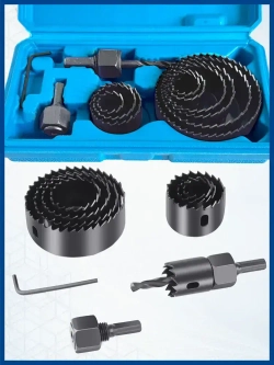 Набор коронок по дереву, 12 предметов, 19-76мм, Xpert