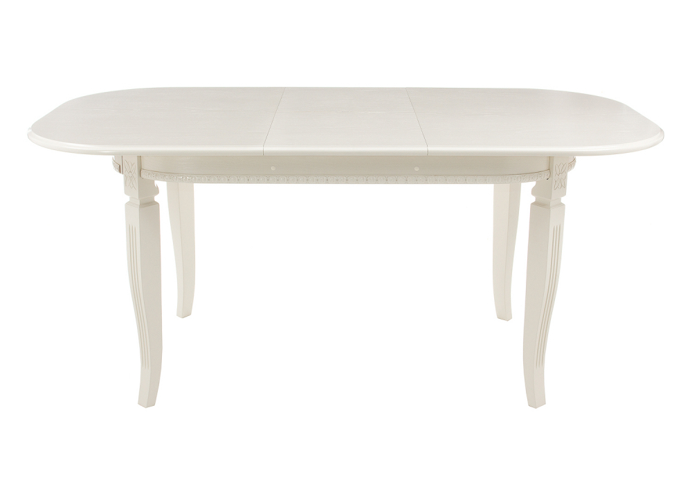 Стол деревянный Woodville Romeo молочный без патины
