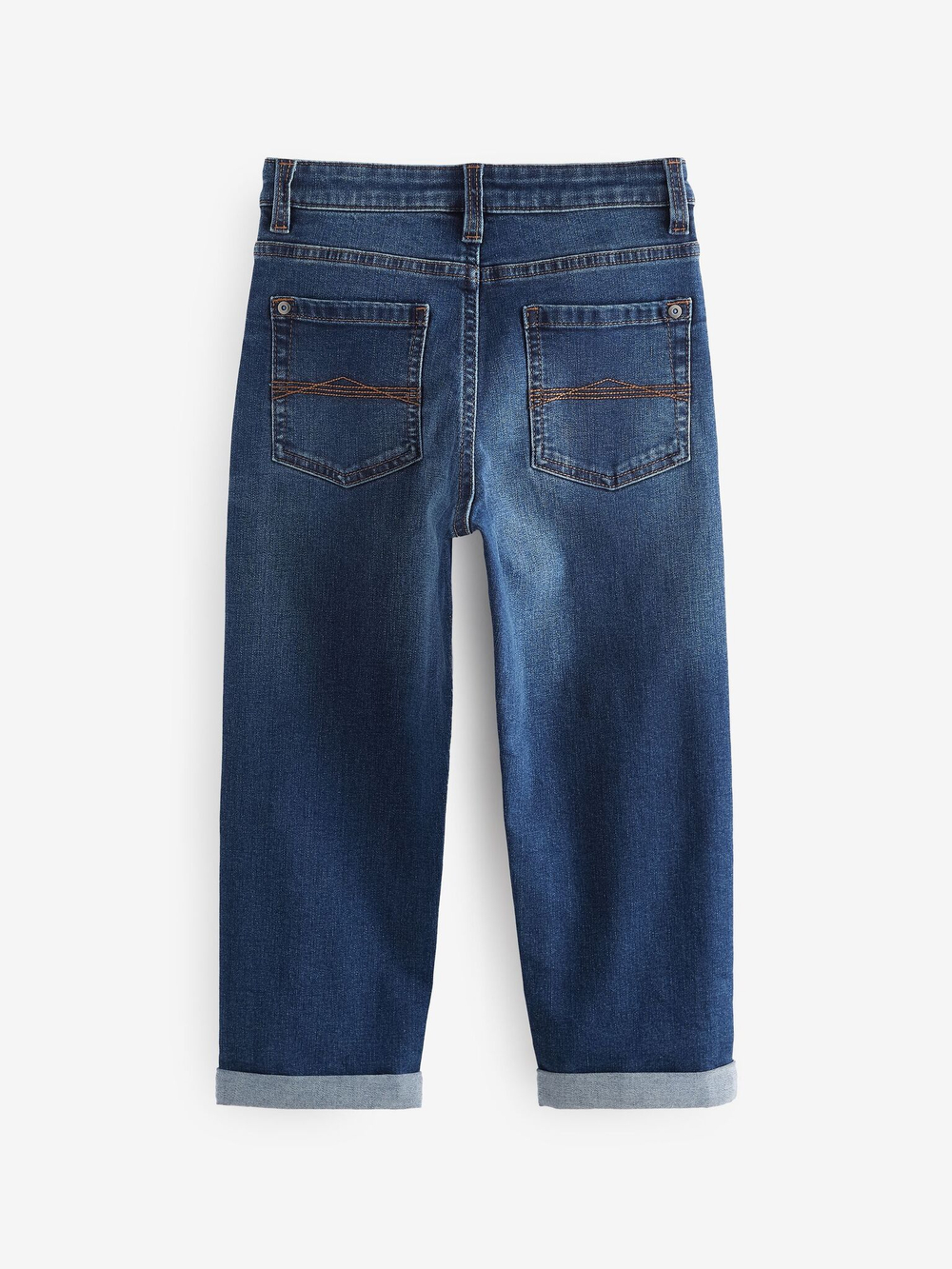 Джинсы стрейч для мальчика Next B48-976, Синий