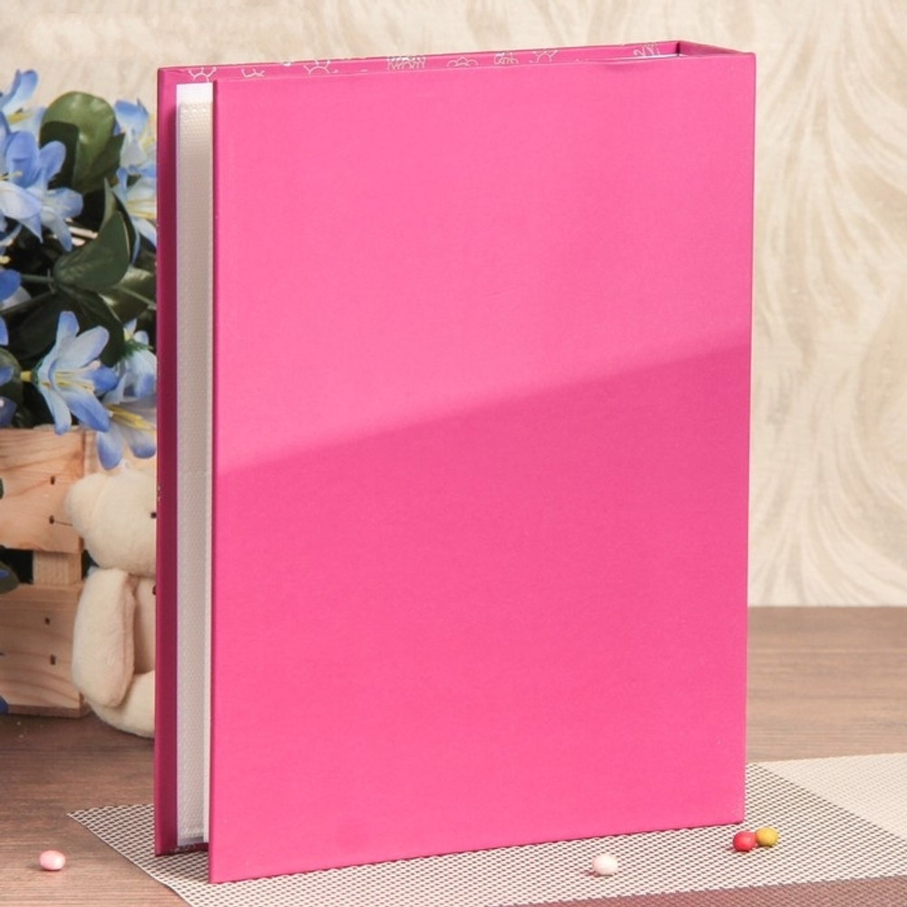 2005312 Фотоальбом 200 фото 10х15 см "Наша малышка" тиснение 26,5х17,5х5 см