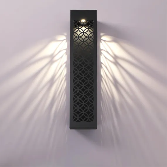 359287 STREET NT24 000 черный Светильник ландшафтный настенный IP20 LED 10W 4000K 100-277V NETZ