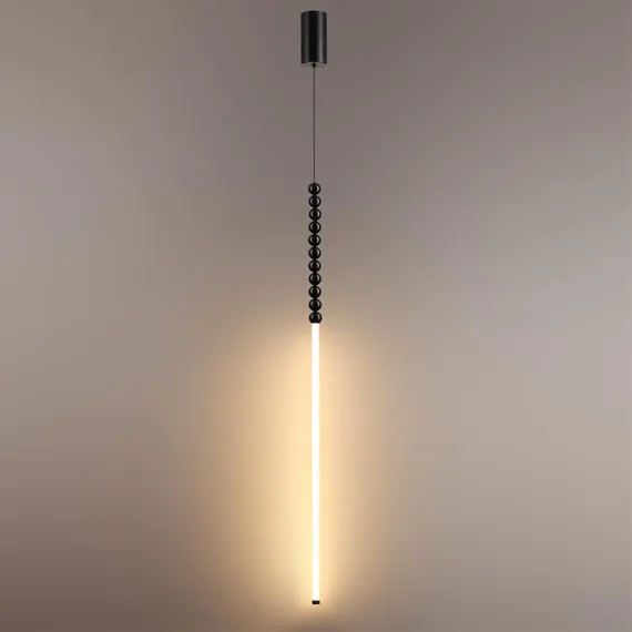 7149/12L HIGHTECH ODL26 223 светильник черный/акрилл/металл IP20 LED 12W 800Лм 3500K 300° 220V MONELLA