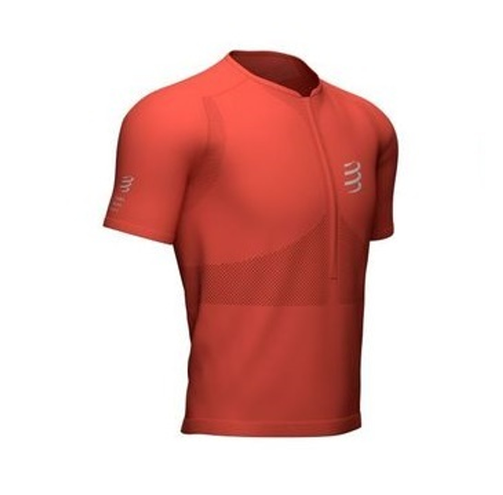 Футболка Trail Half-Zip Fitted "Красная Глина"