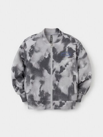 жакет  для мальчика  КР 302806/речной перламутр,размытая фактура к628