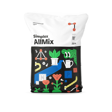 Cубстрат почвосмесь Simplex AllMix 30 л