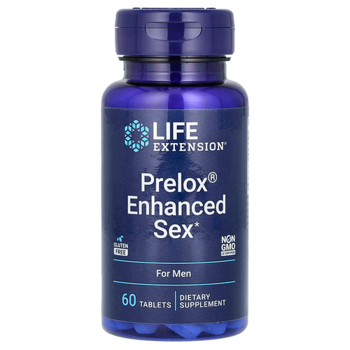 Life Extension, Prelox Enhanced Sex, для мужчин, 60 таблеток