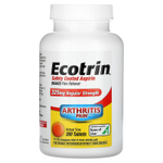 Ecotrin, Arthritis Pain, аспирин в защитной оболочке, обычная сила действия, 325 мг, 300 таблеток