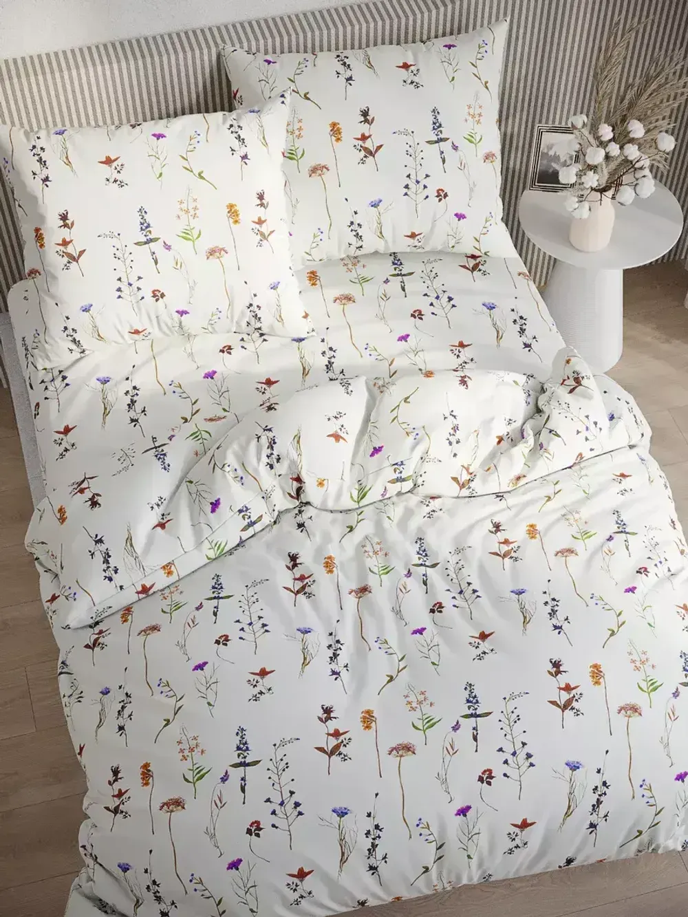 Наволочка комплект 2шт перкаль Сказка "Маргарита" 45х45 см на молнии