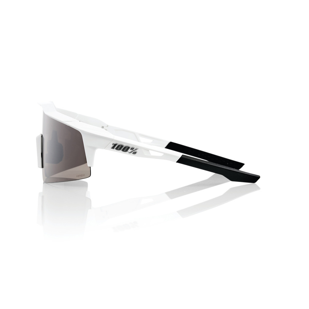 Спортивные очки 100% Speedcraft SL / Matte White / HiPER Silver Mirror Lens