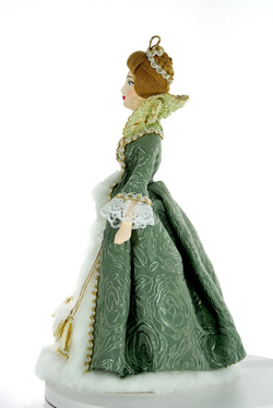 Кукла коллекционная Потешного промысла Фрейлина.