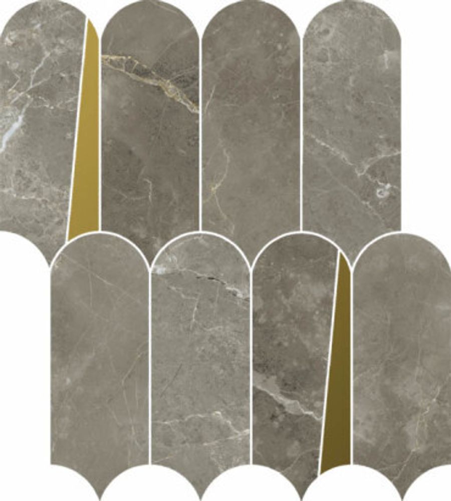 Мозаика STELLARIS TUSCANIA GREY MOSAICO ELEGANT (620110000234)