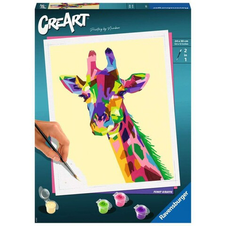 Ravensburger - CreArt Жираф Рисование по номерам 289936