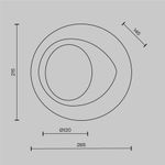 Настенный светильник (бра) Maytoni MOD435WL-01W