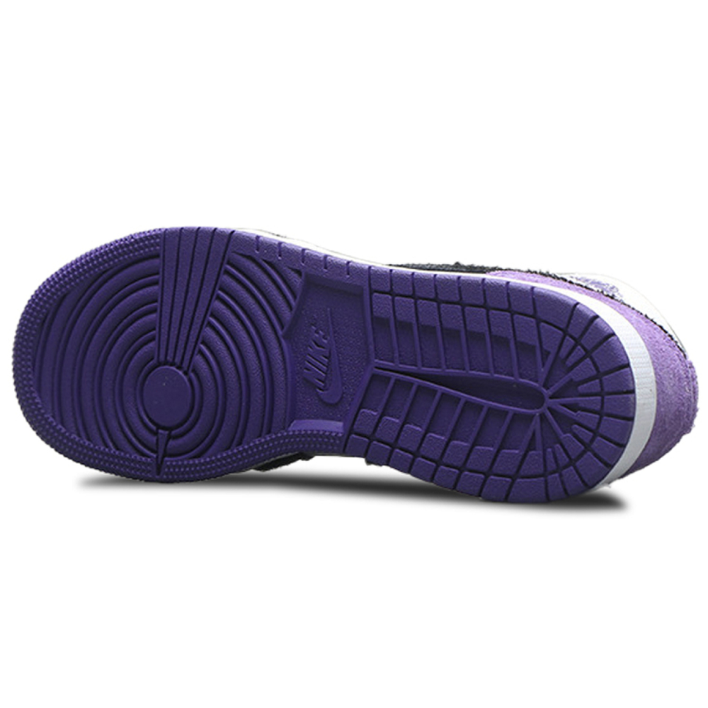 Кроссовки Air Jordan 1 Mid SE GS Varsity Purple