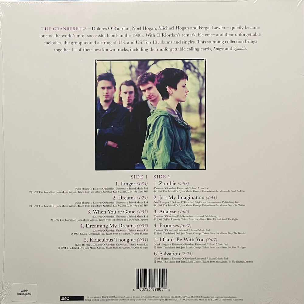 The Cranberries – Dreams The Collection (Европа 2020г.)