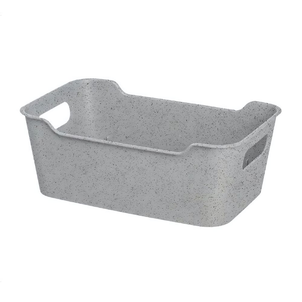 Корзинка универсальная &quot;Mango&quot; 2,4л. 230х160х90мм (гранит серый)