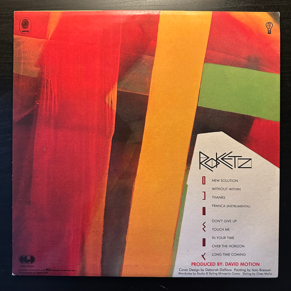 Roketz - One Way (Италия 1986г.)