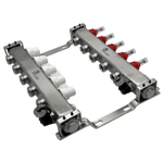 Коллектор с расходамерами 1"-3/4" - 5 вых. Wester MUFS