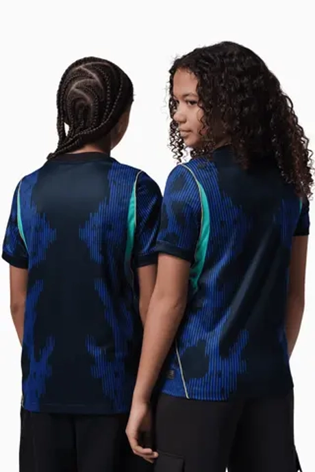 Футболка Nike Brazil x Jordan 2026 Away Stadium Junior - темно-синий