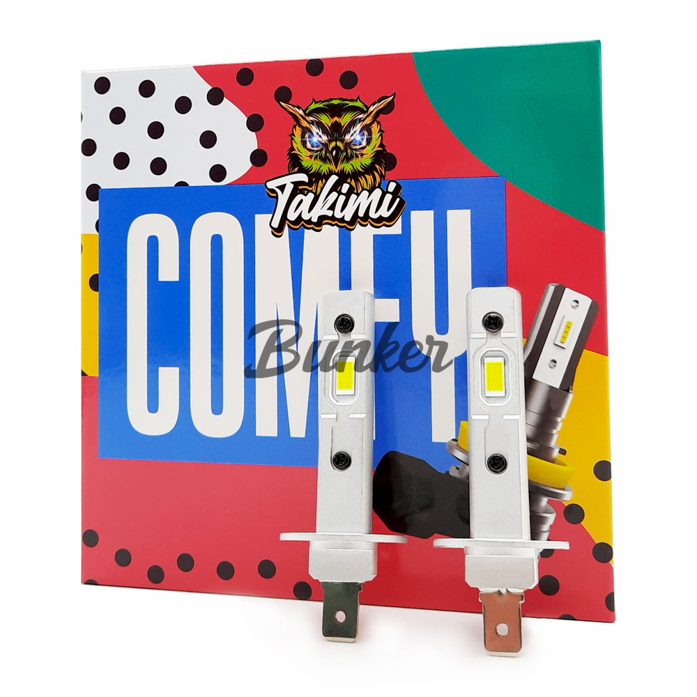 Светодиодные автомобильные LED лампы TaKiMi Comfy H1 mini 6000K 12V