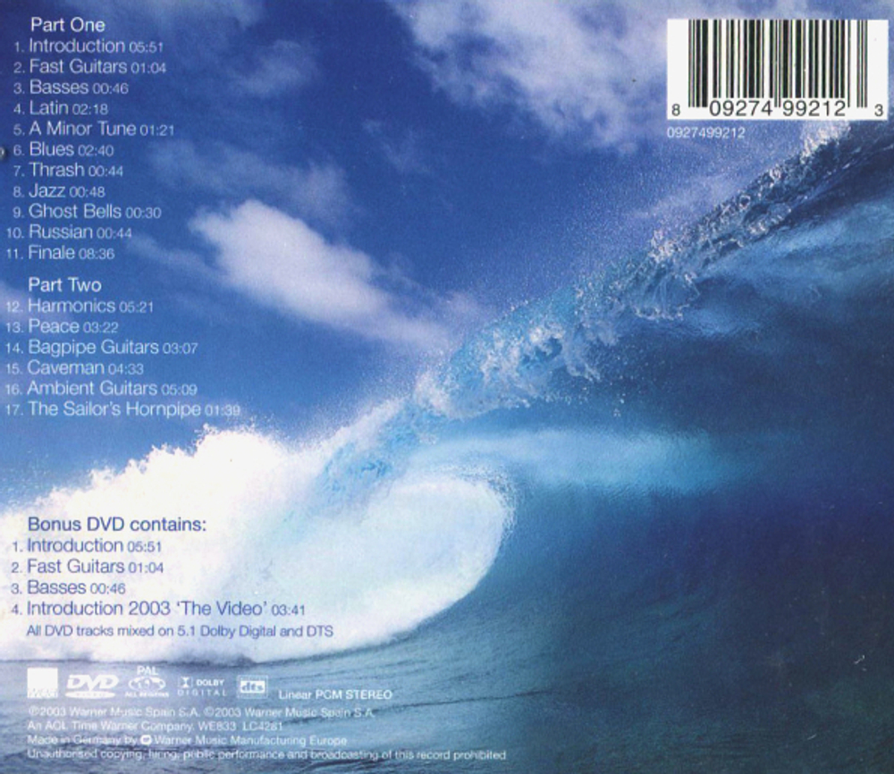 Mike Oldfield / Tubular Bells 2003 (CD+DVD)