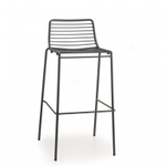 Стул барный металлический Scab Design Summer, антрацит