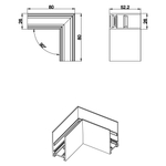 схема L corner CBronze