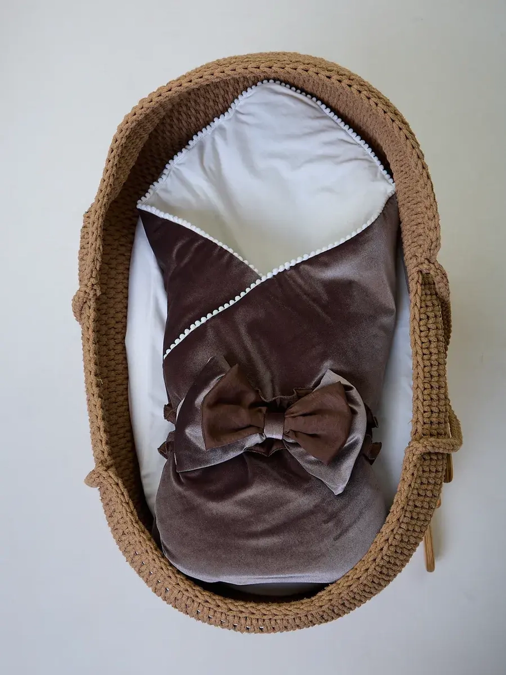 Конверт одеяло на выписку осень с костюмом