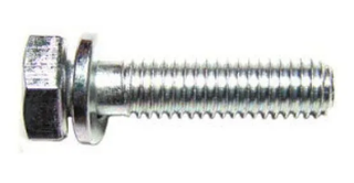 Болт 6х 25  с гровером хомута возд фильтра (ОАО «БелЗАН») (уп25\50шт)