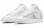 Кроссовки Sacai X Nike Blazer Low "White Patent Leather"